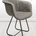 Стул Sheffilton SHT-ST31-C1/S38 рогожка/металл CT-275 пепельный/черный муар